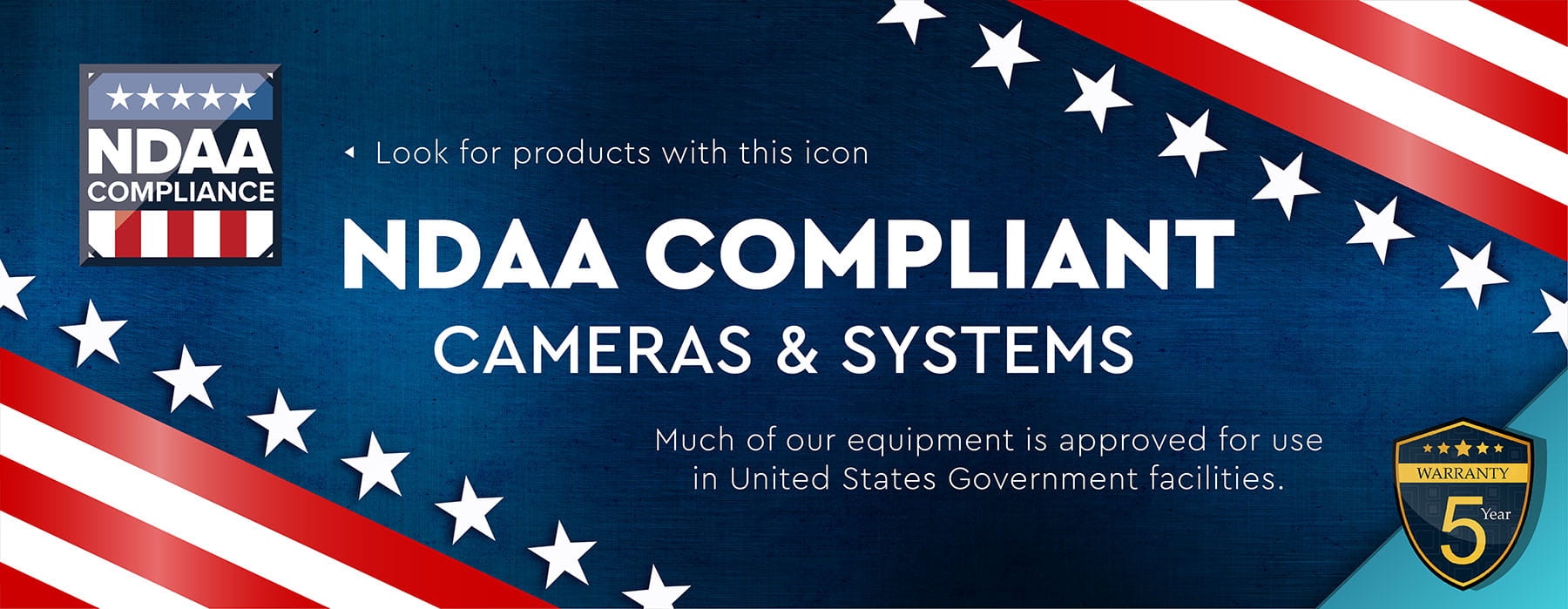 NDAA Compliant CCTV Equipment