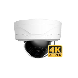 White Coax Dome Camera