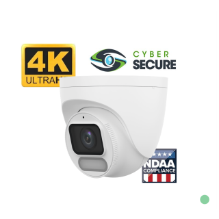 Low cost 4K Vandal Turrent Dome Ip Camera