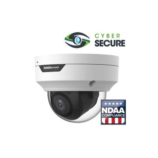 4mp Dome camera with RJ45 connection on camera, no cable pigtail.