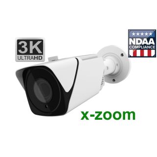 Long Range Outdoor Security Cmera with Extreme Motorized Zoom Lens