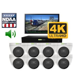 Eight Camera Security system with installation