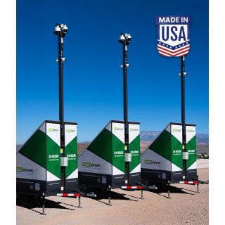 Sentry-Pro  (3) Trailer Mobile Surveillance Fleet