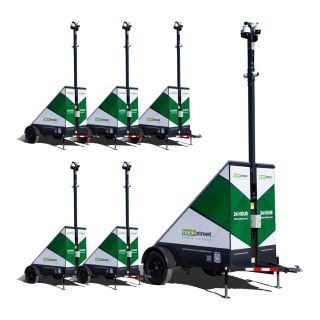 Sentry-Pro  (6) Trailer Mobile Surveillance Fleet