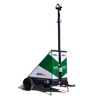 Axis-Pro Solar Surveillance Trailer