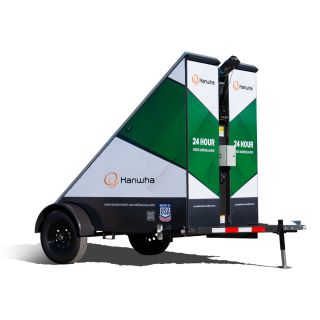 Hanwha-Pro Solar Surveillance Trailer