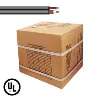 (Dual-Cable-500) 500ft Siamese Video Coax & 18/2 Power Cable