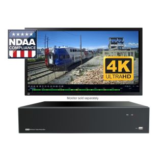 (PRO64NVR) 4K NDAA Certified 64 IP Video Channel NVR