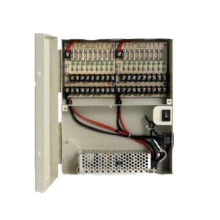 Supports up to 18 12v security cameras