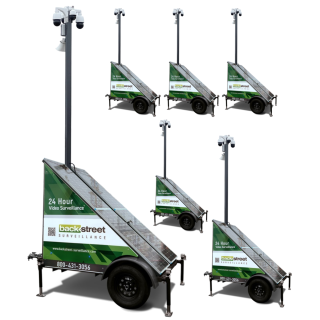 Mobile Camera Surveillance Fleet (6) Trailers