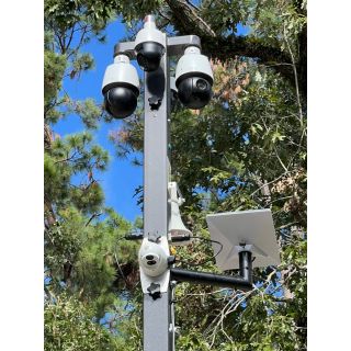 Solar Surveillance Trailer Jod-site Security & Crime Response Unit