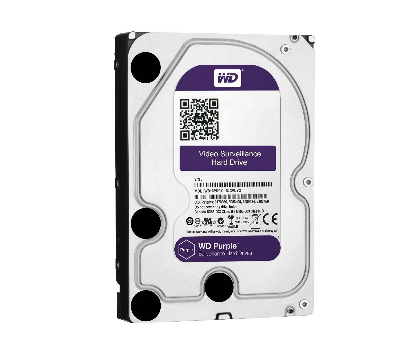 WD ウエスタンデジタル　HIKVISION HDD 2TB 2TB Security Camera Hard Drive